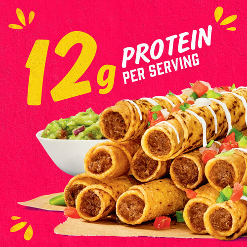 Delimex Beef Taquitos Frozen Snacks 20 Ct 20 Oz