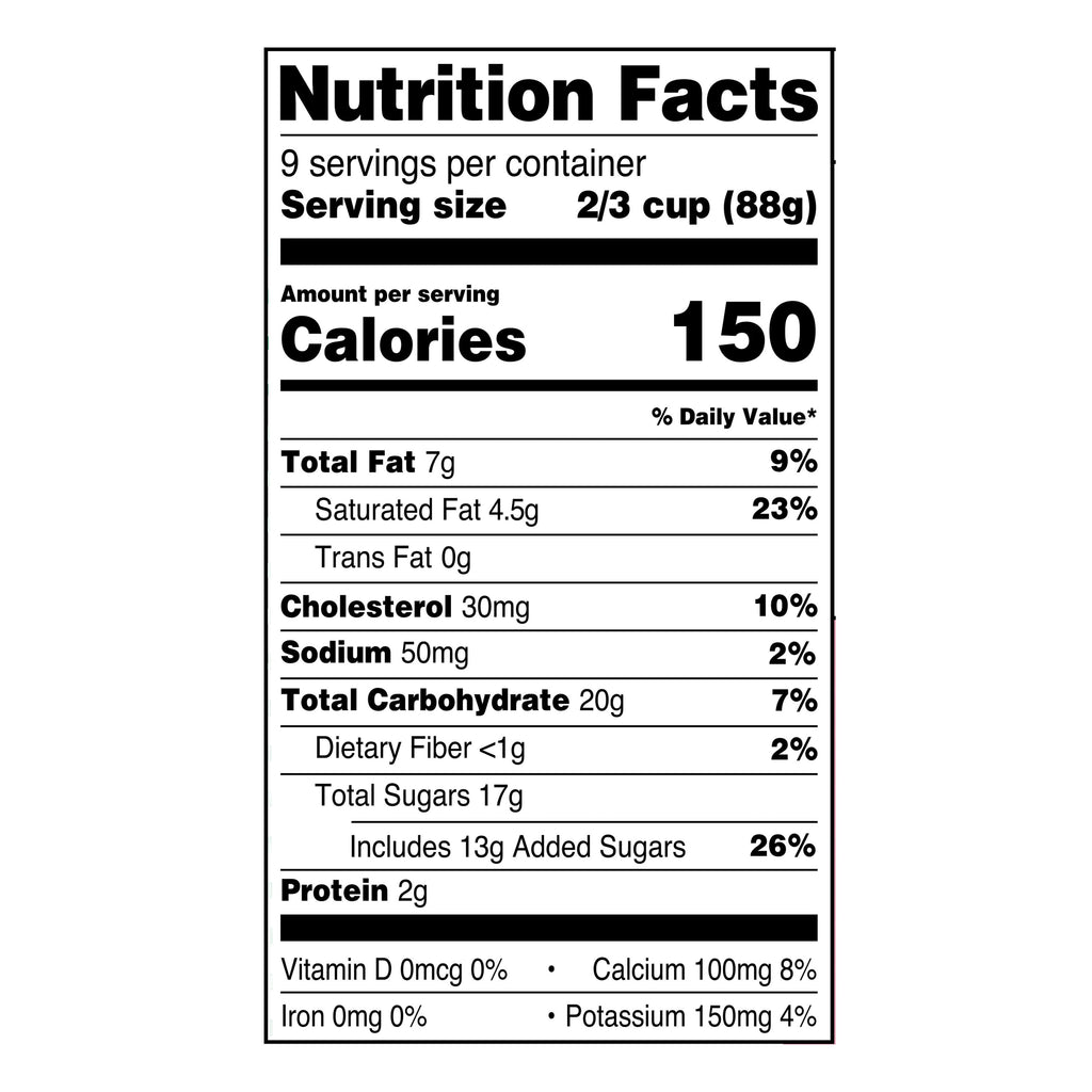 Great Value Strawberry Ice Cream 48 Fl Oz