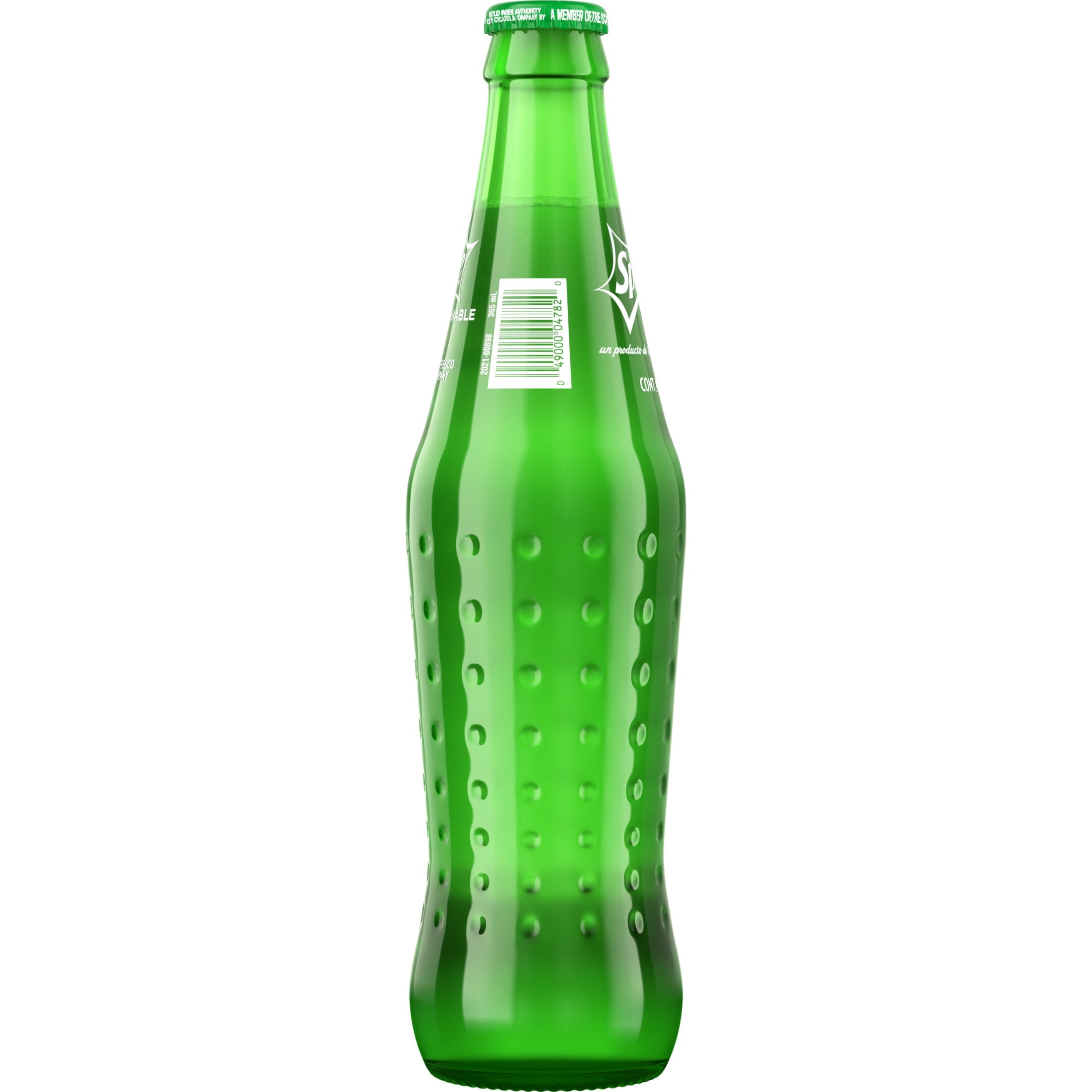 Sprite Lemon-Lime Caffeine Free Soda Pop Glass Bottle 355 mL 4 Pack