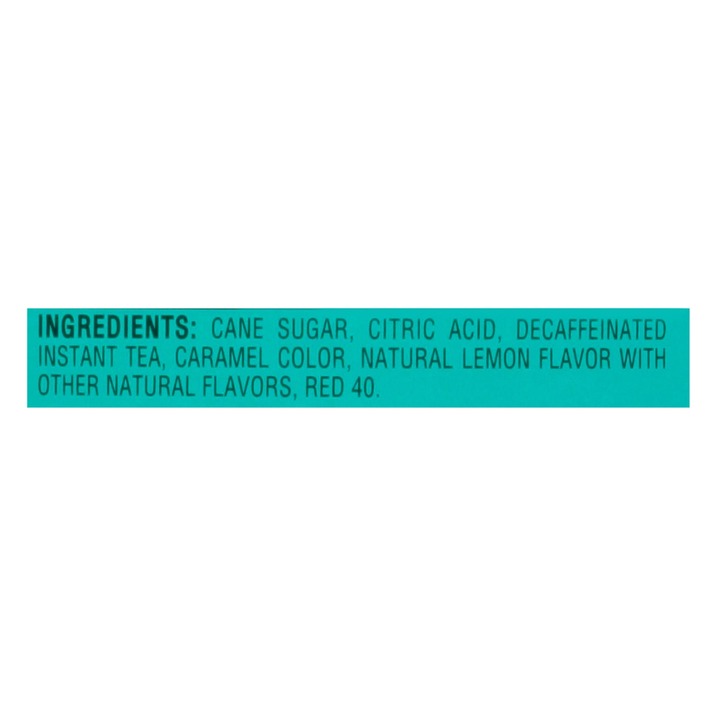 4C Decaf Naturally Decaffeinated Lemon Iced Tea Mix 47.2 oz Canister