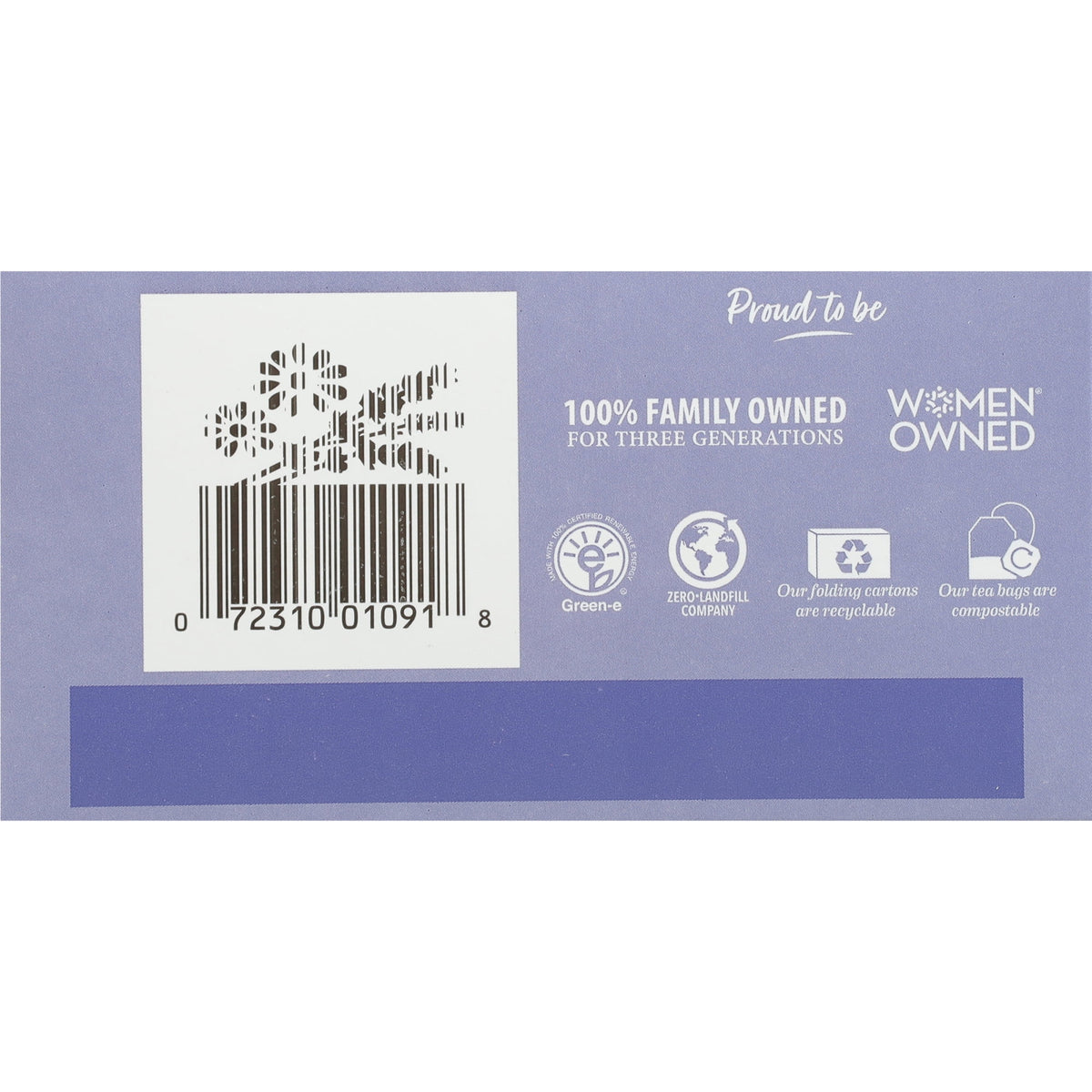Bigelow Lavender Chamomile Plus Probiotics Caffeine Free Herbal Tea Bags 18 Count