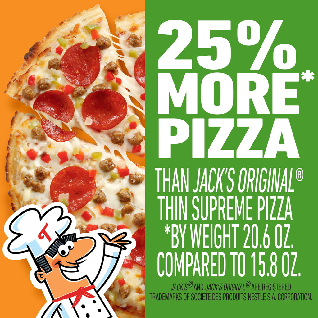 Tony's Supreme Pizzeria Style Crust Frozen Pizza with Sausage and Peppers 20.61 Oz