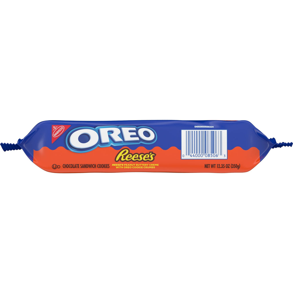 Peanut Buttery Creme Chocolate Sandwich Cookies 12.35 Oz 1 Count Oreo Reese's