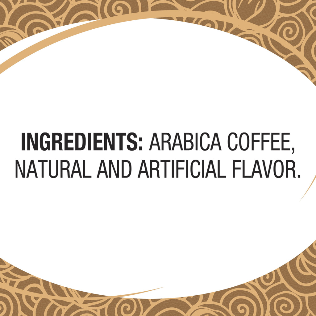 Great Value 100% Arabica Creamy Hazelnut Medium Roast Ground Coffee Pods 12 Count