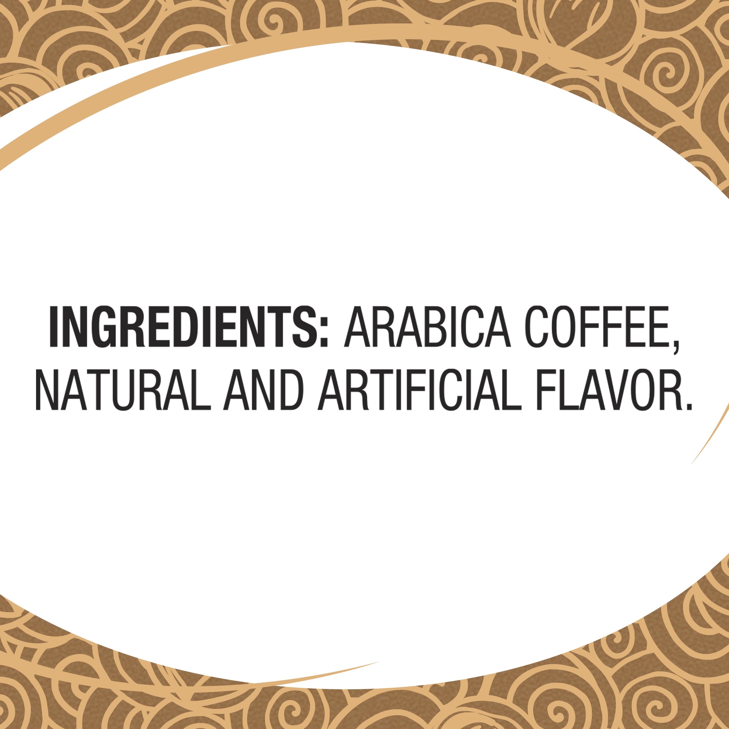 Great Value 100% Arabica Creamy Hazelnut Medium Roast Ground Coffee Pods 12 Count