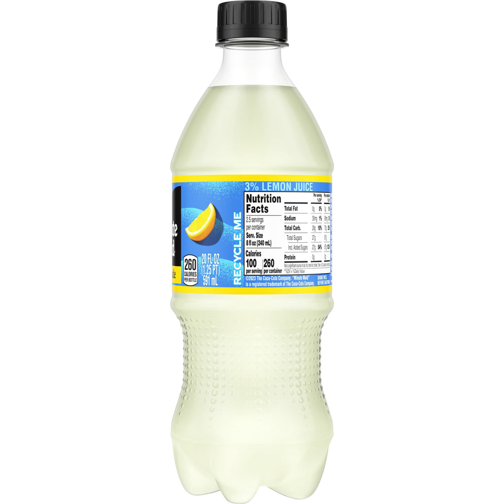 Minute Maid Lemonade Bottle 20 fl oz
