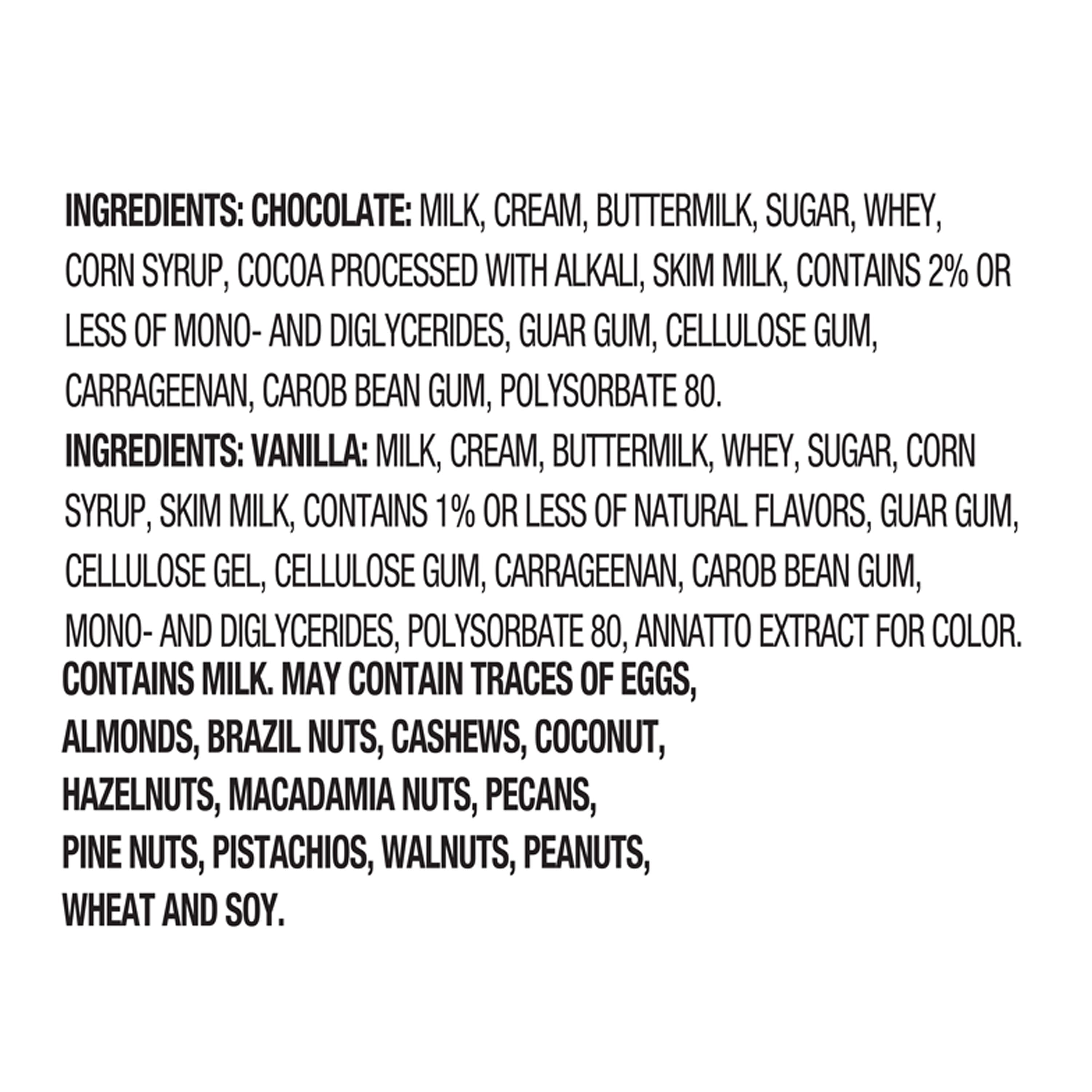 Great Value Chocolate & Vanilla Ice Cream Cups 36 Fl Oz 12 Pack