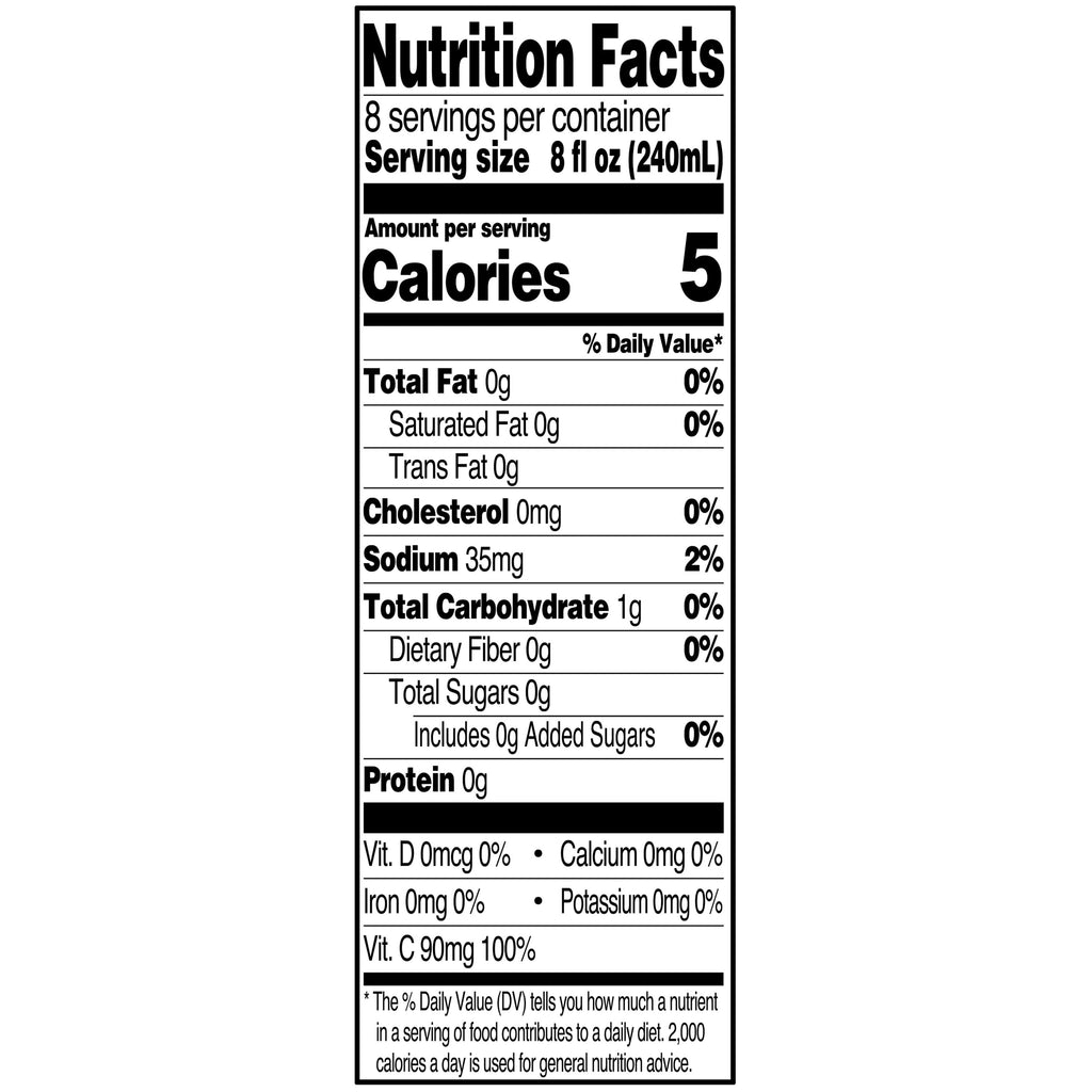 Great Value Zero-Sugar Cranberry Juice Cocktail 64 fl oz Bottle