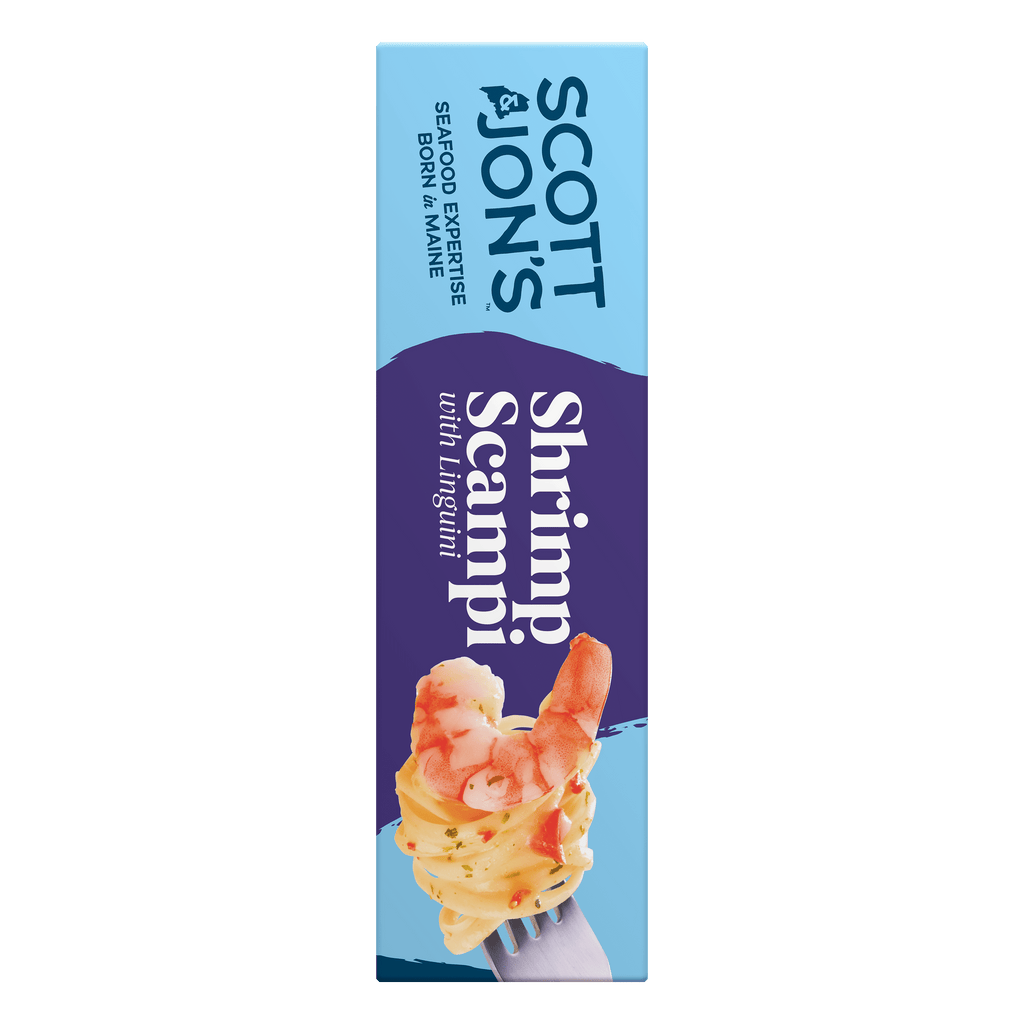 Scott & Jon's Shrimp Scampi Linguini Frozen Meal 9.6 Oz