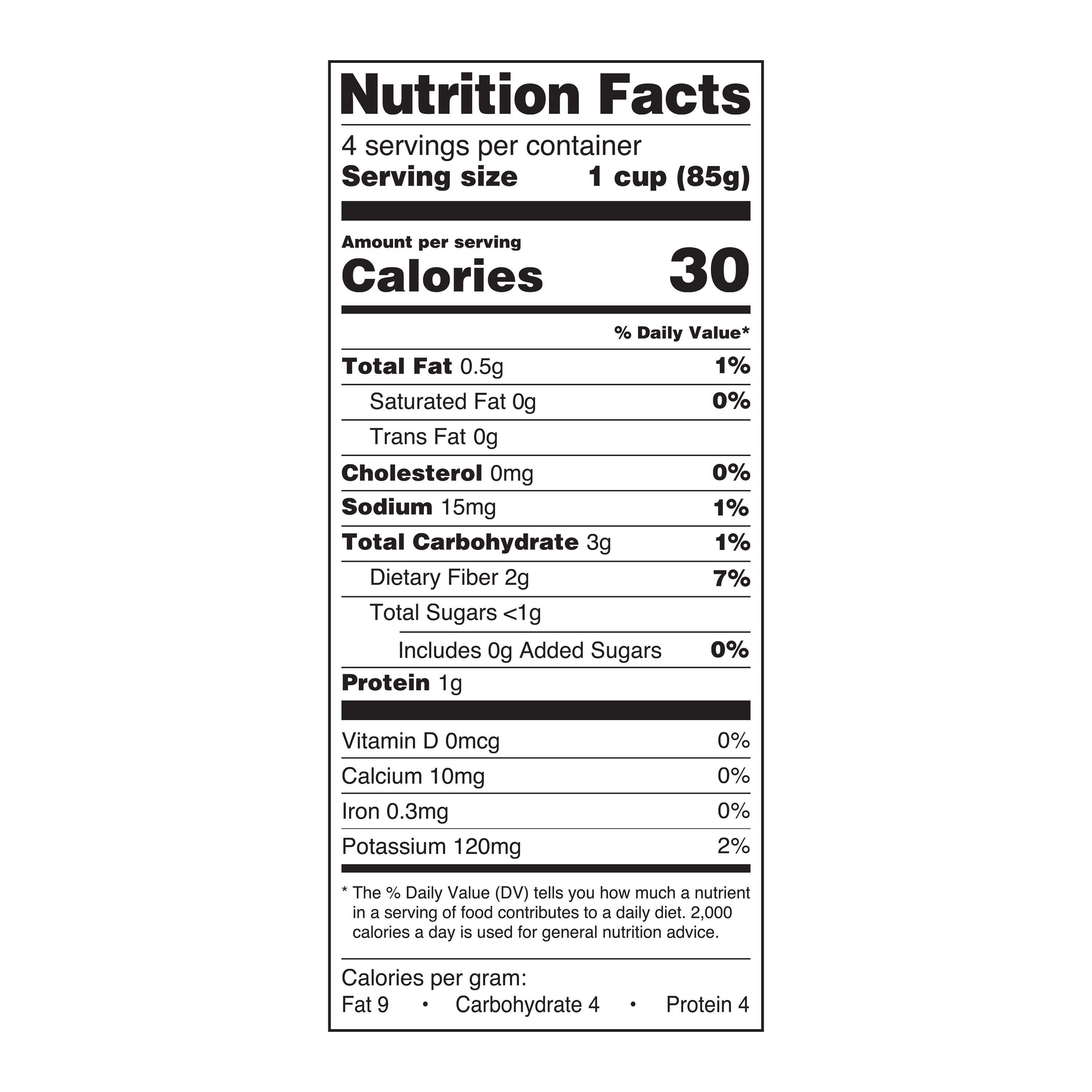 Great Value Frozen Cauliflower Pieces 12 Oz