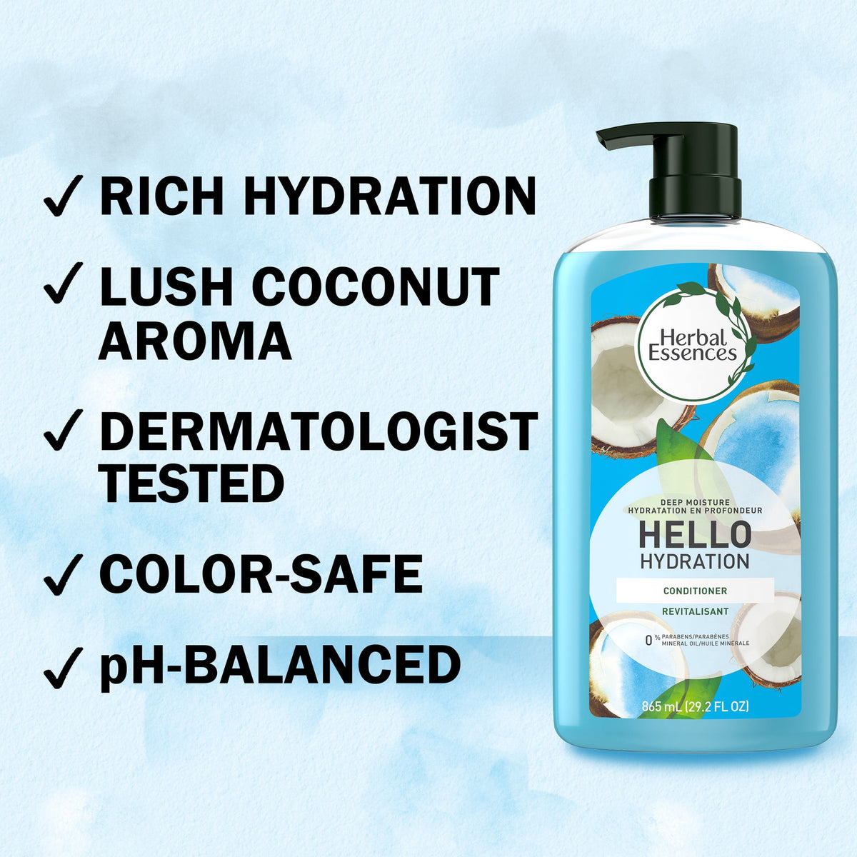 Herbal Essences Hello Hydration Conditioner Deep Moisture 29.2 fl oz
