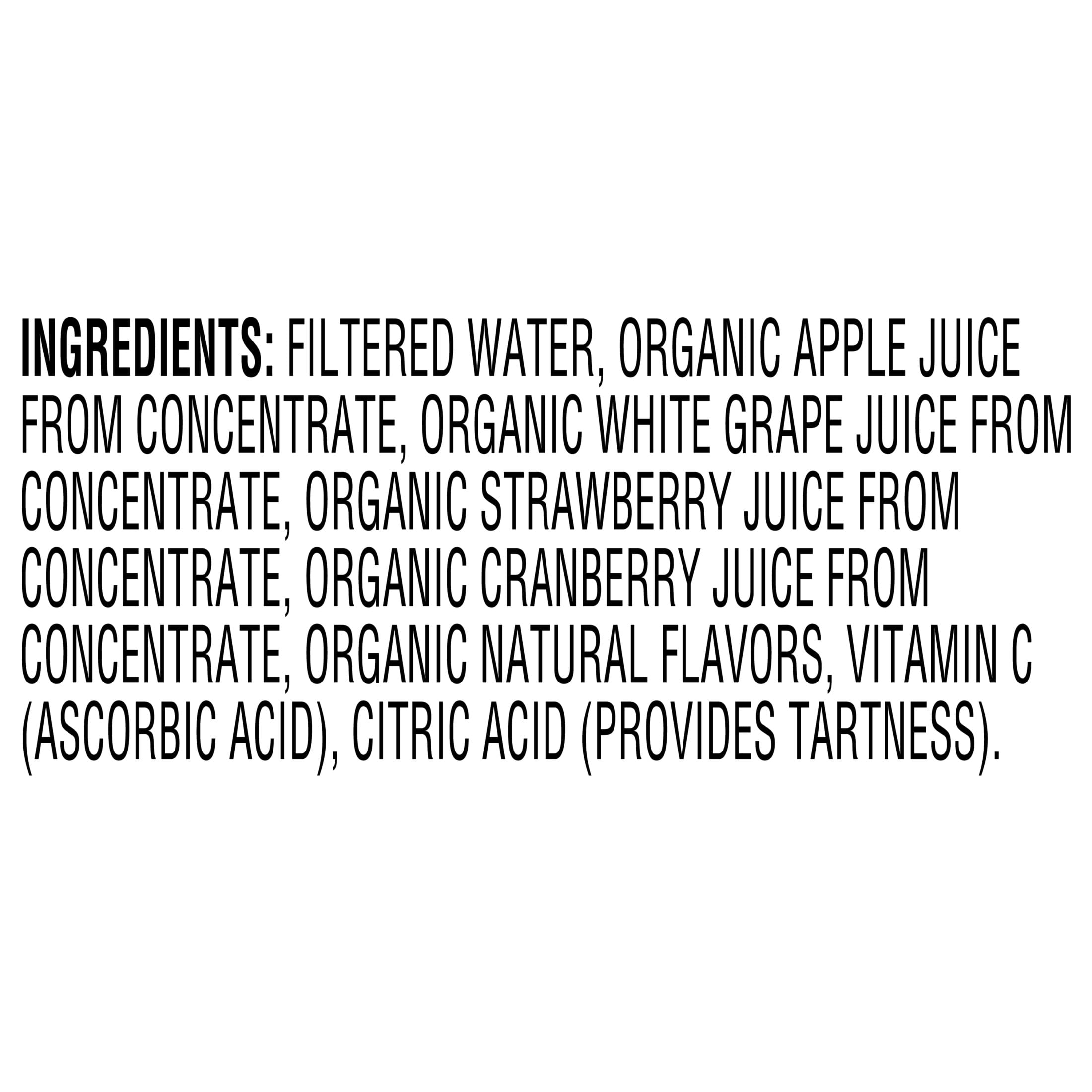 Honest Kids Super Fruit Punch Organic Juice Drink 6 fl oz 8 Pack