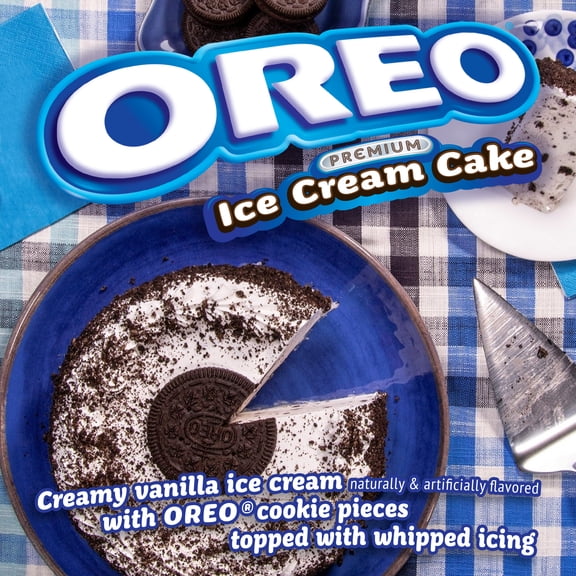 Carvel Oreo Premium Ice Cream Cake 48 Oz 1 Count Freshness Guaranteed