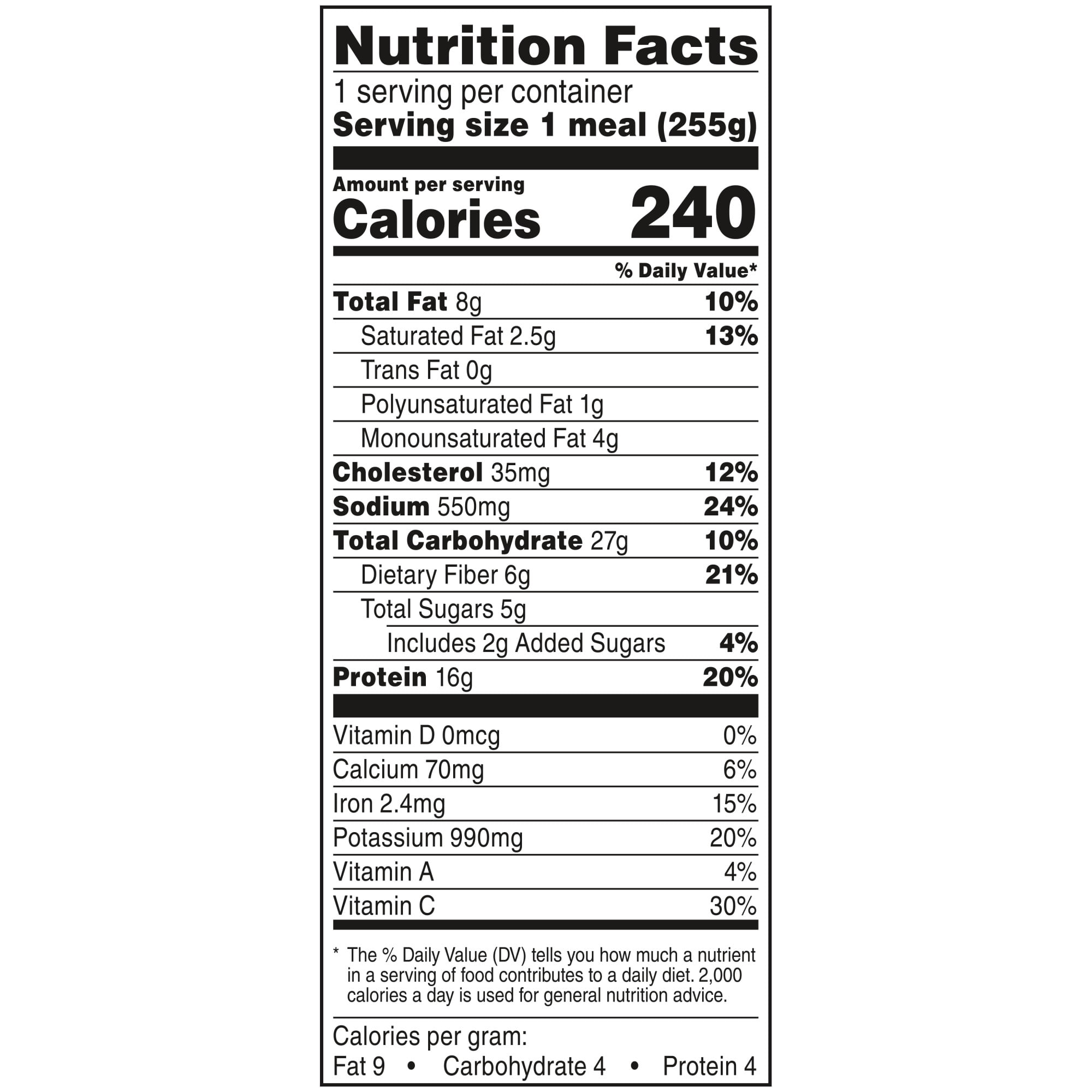 Healthy Choice Simply Steamers Beef Chimichurri Frozen Meal 9 Oz