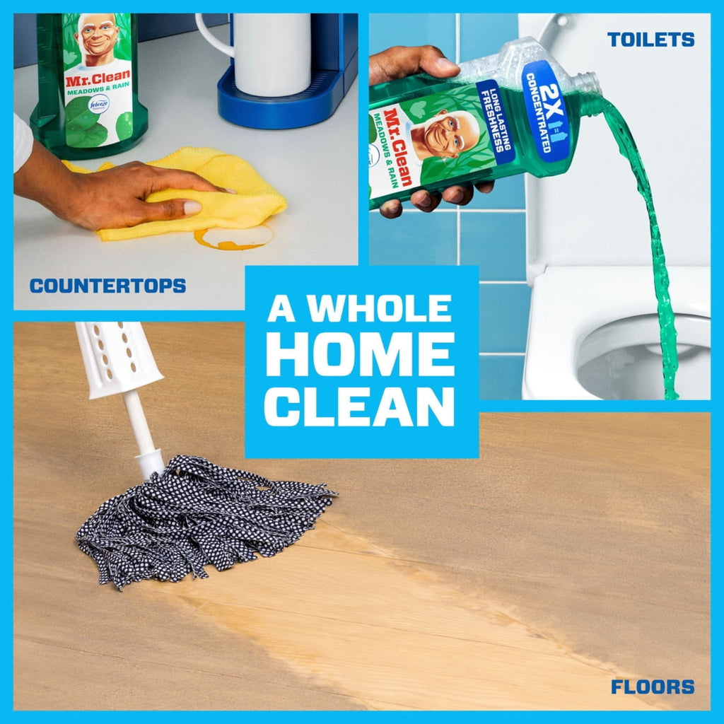 Mr. Clean 2X Concentrated Multi-Surface Cleaner Meadows & Rain Scent 64 fl oz
