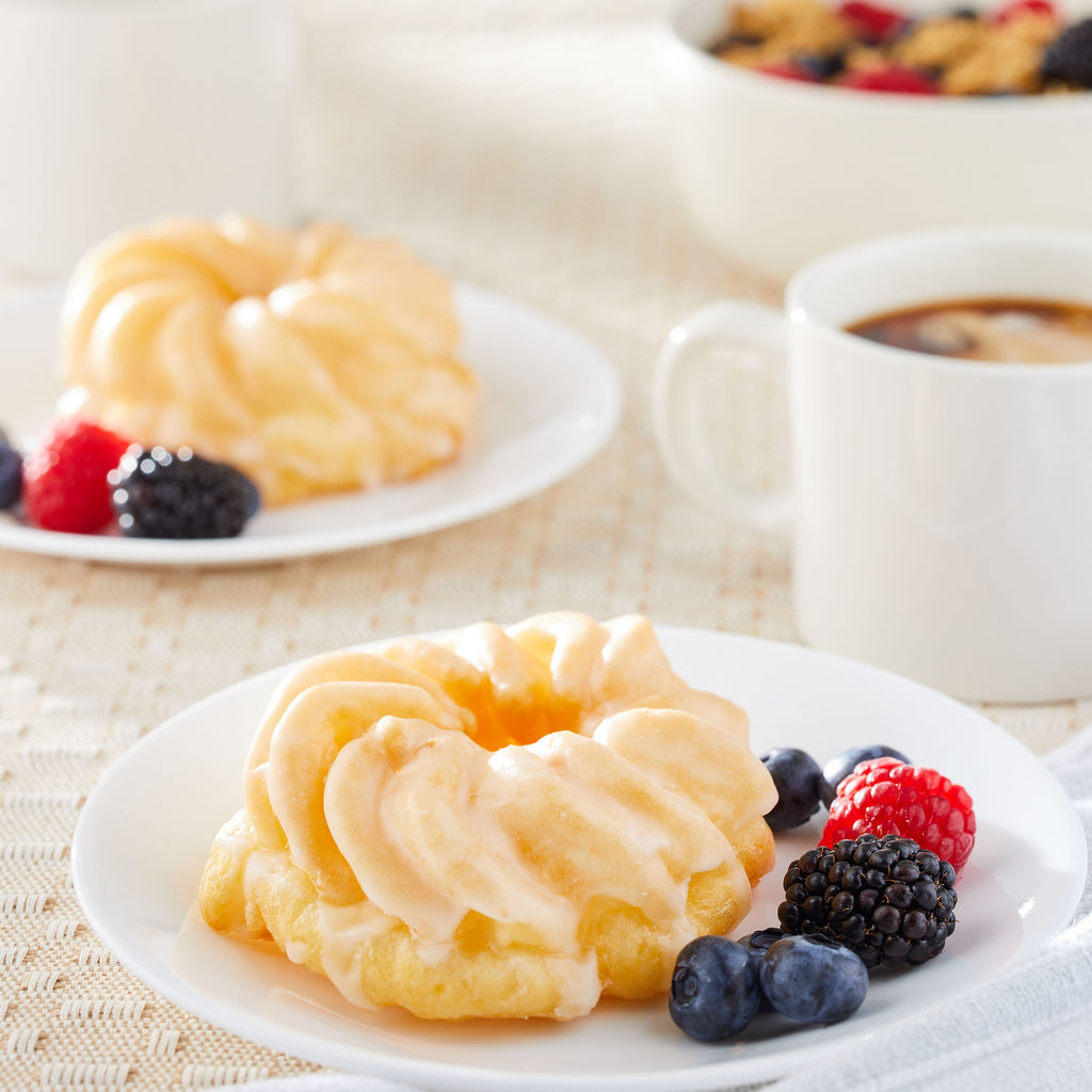 Vanilla Glazed French Crullers 3 Oz 2 Count Freshness Guaranteed