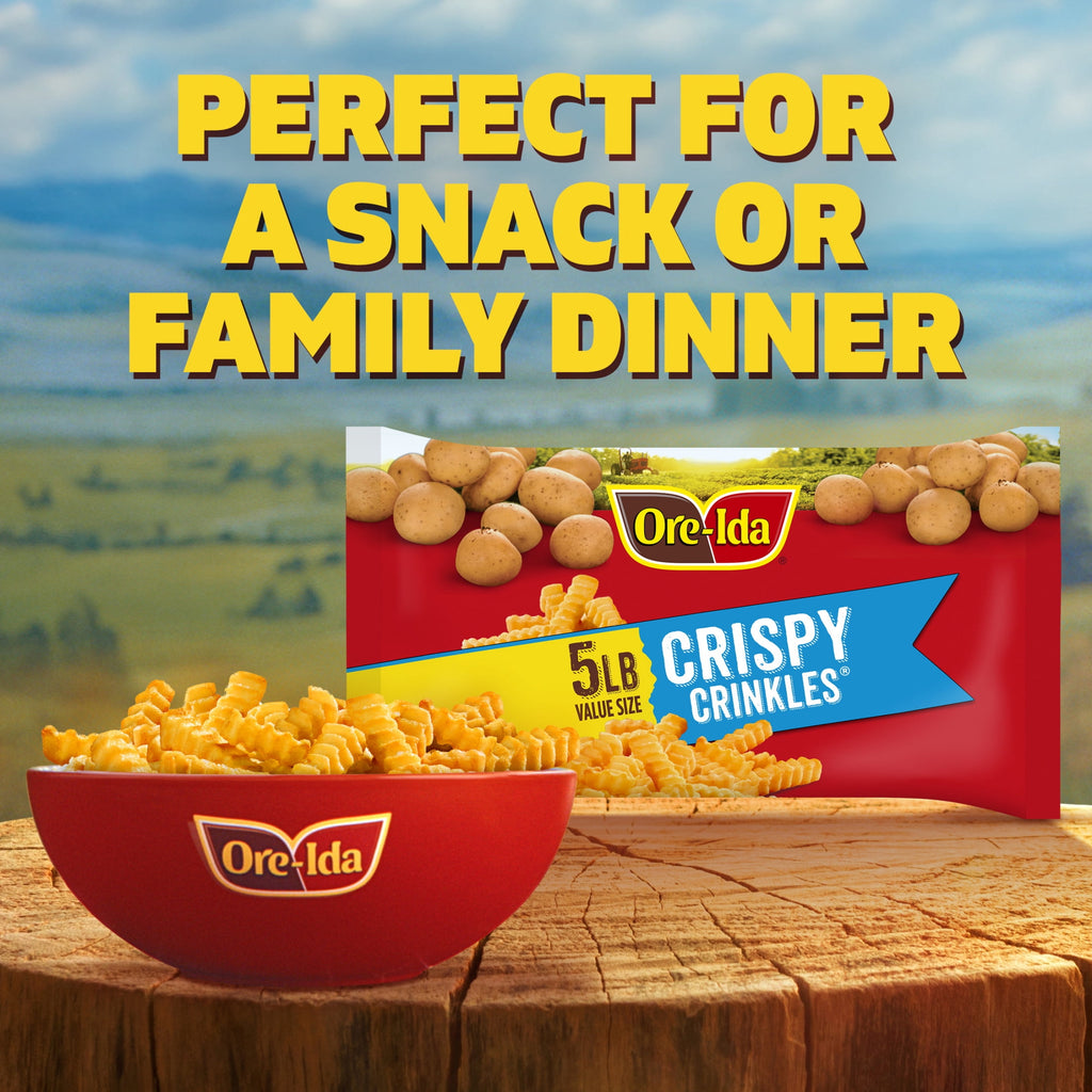 Ore-Ida Crispy Crinkles French Fried Frozen Potatoes 5 Lb