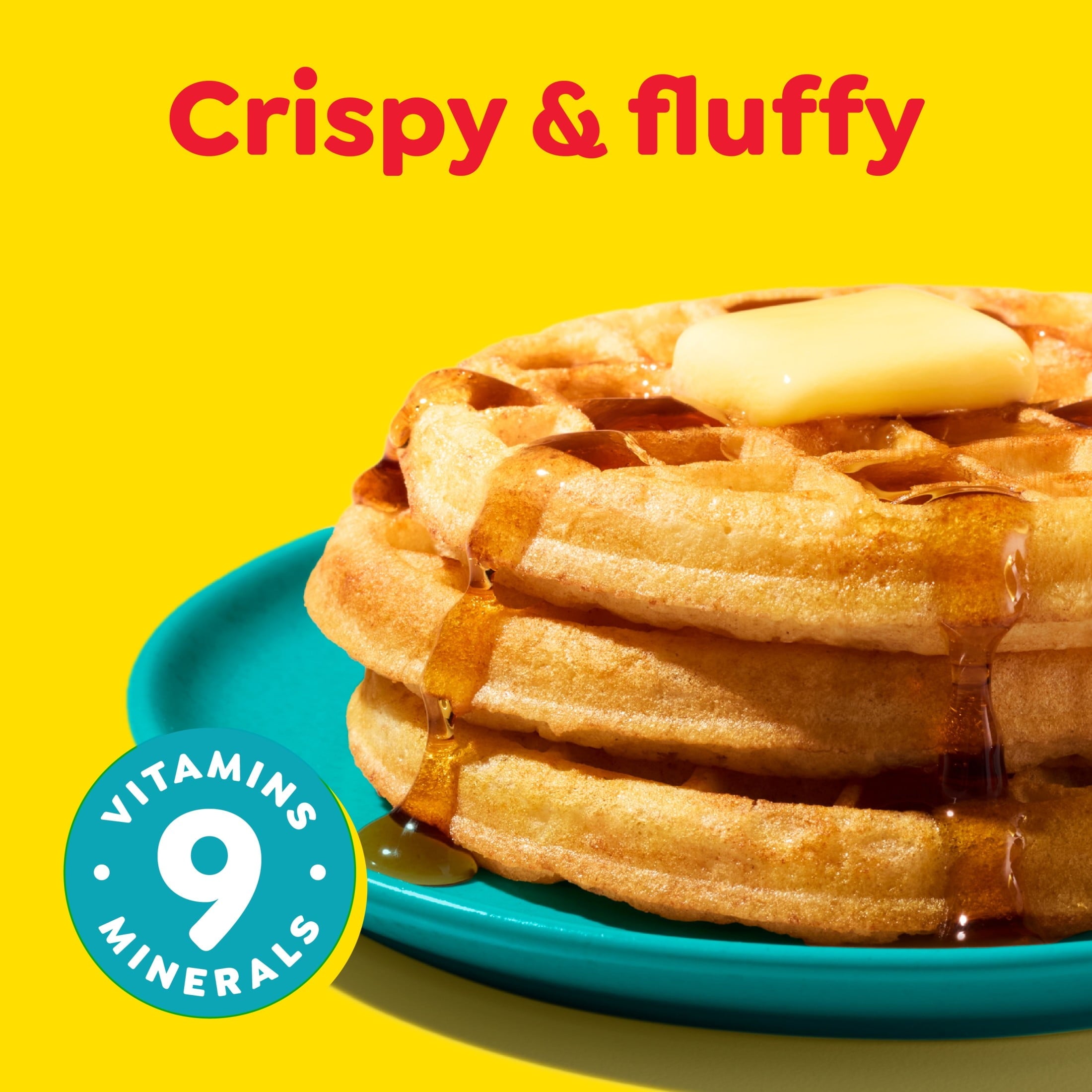 Eggo Buttermilk Waffles Frozen 12.3 Oz 10 Count