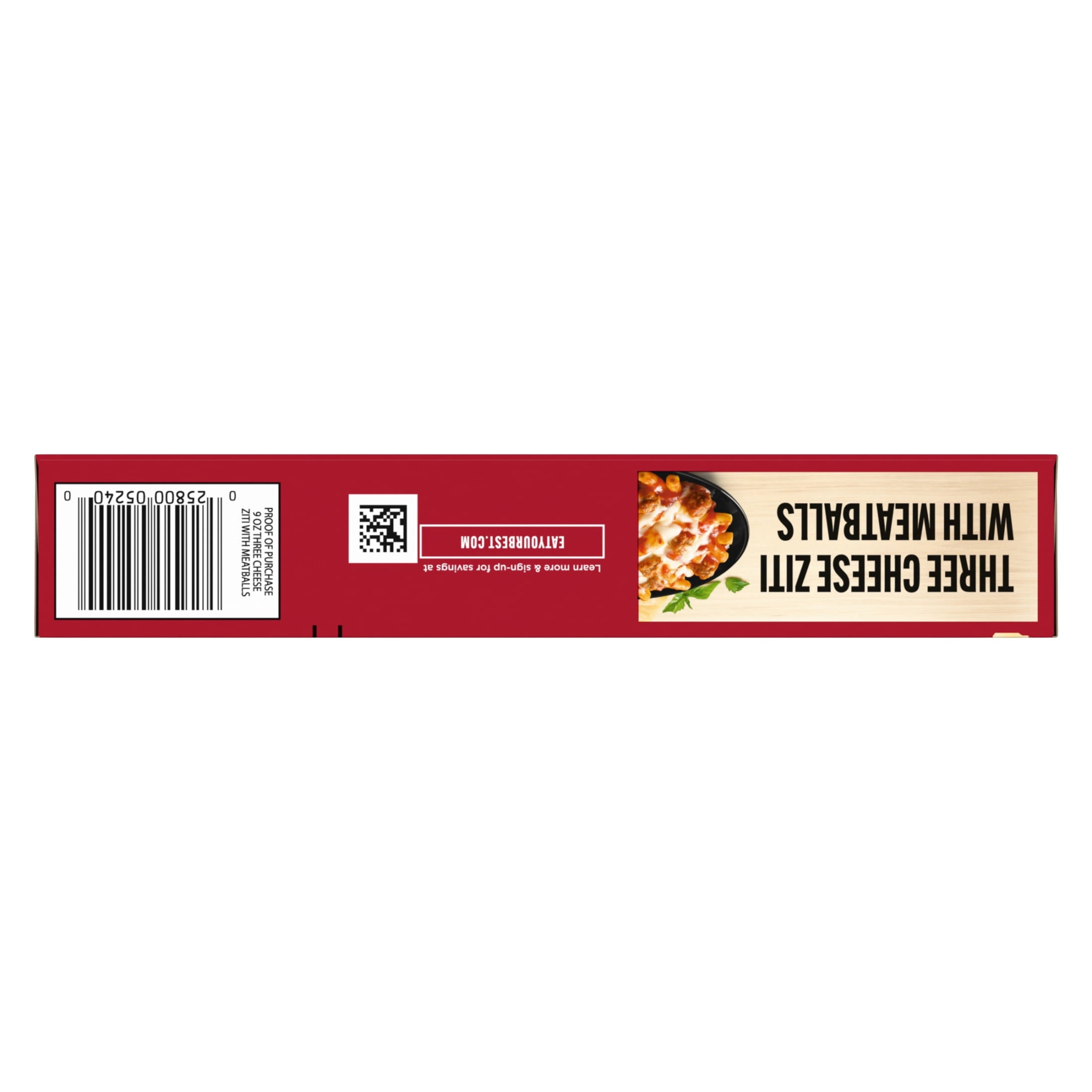 Smart Ones Three Cheese Ziti With Meatballs Frozen Meal 9 Oz