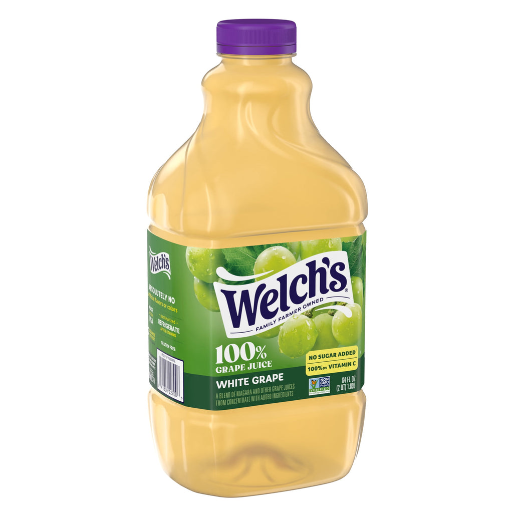 Welch's 100% White Grape Juice 64 fl oz Bottle