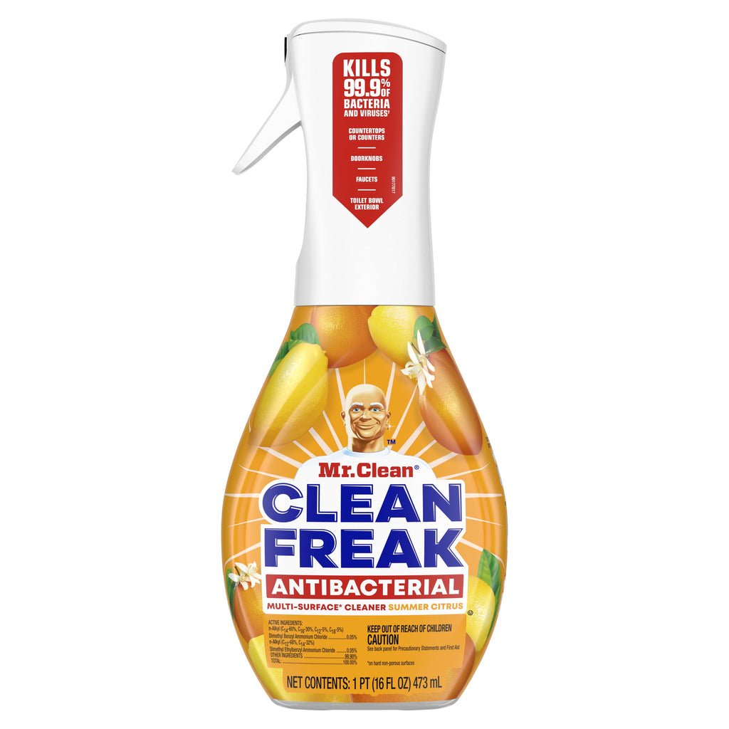 Mr. Clean Clean Freak Antibacterial All Purpose Cleaner Summer Citrus 16 fl oz Spray