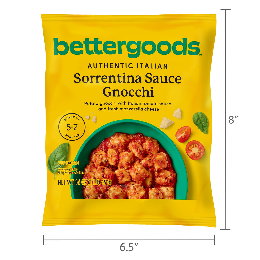 Bettergoods Sorrentina Sauce Gnocchi Frozen 16 Oz