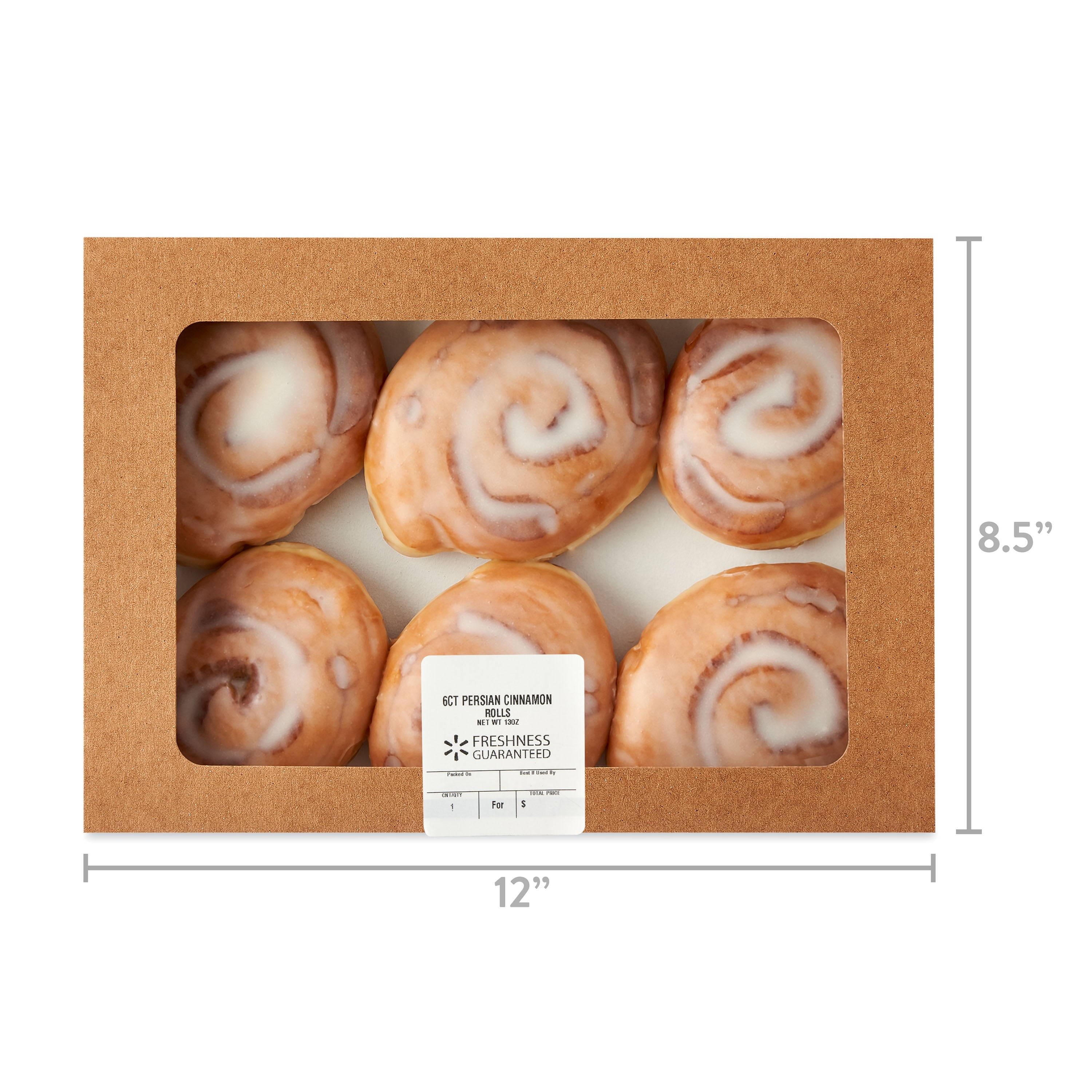 Persian Cinnamon Donuts 13 Oz 6 Count Freshness Guaranteed