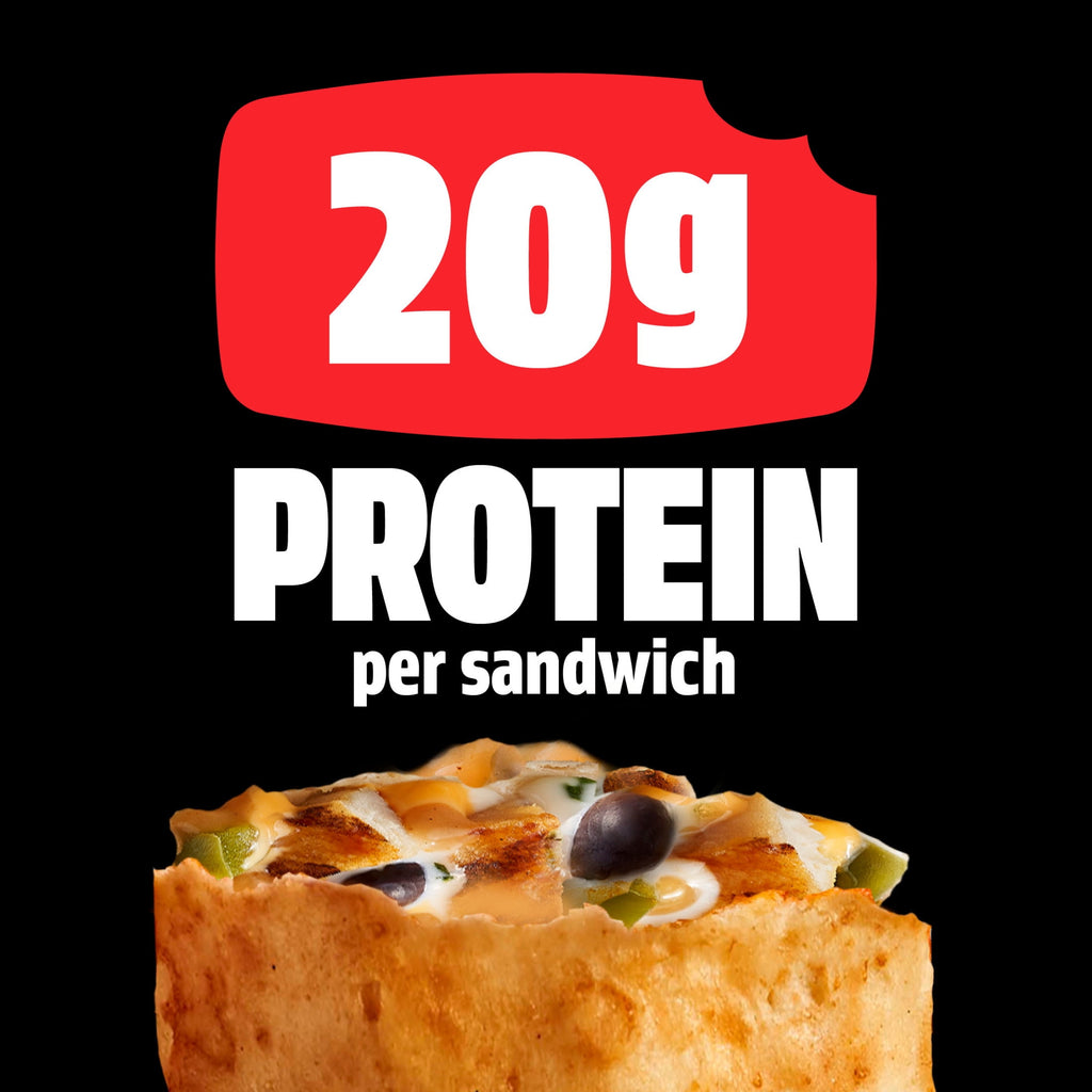 Hot Pockets High Protein Chipotle Chicken Frozen Sandwich 6.75 Oz