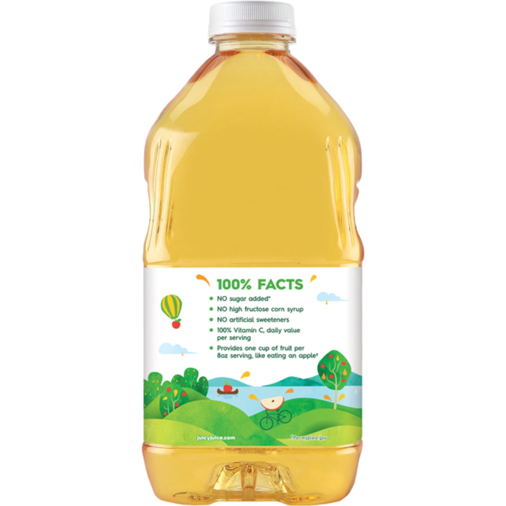 Juicy Juice 100% Apple Juice Pulp-Free 64 fl oz Bottle