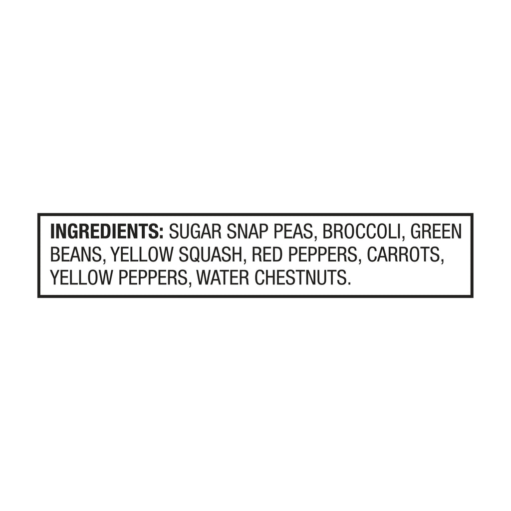 Great Value Sugar Snap Pea Stir-Fry Frozen Vegetable Mix 20 Oz