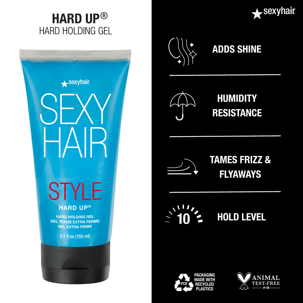 SexyHair Hard Up Holding Gel 5.1 oz