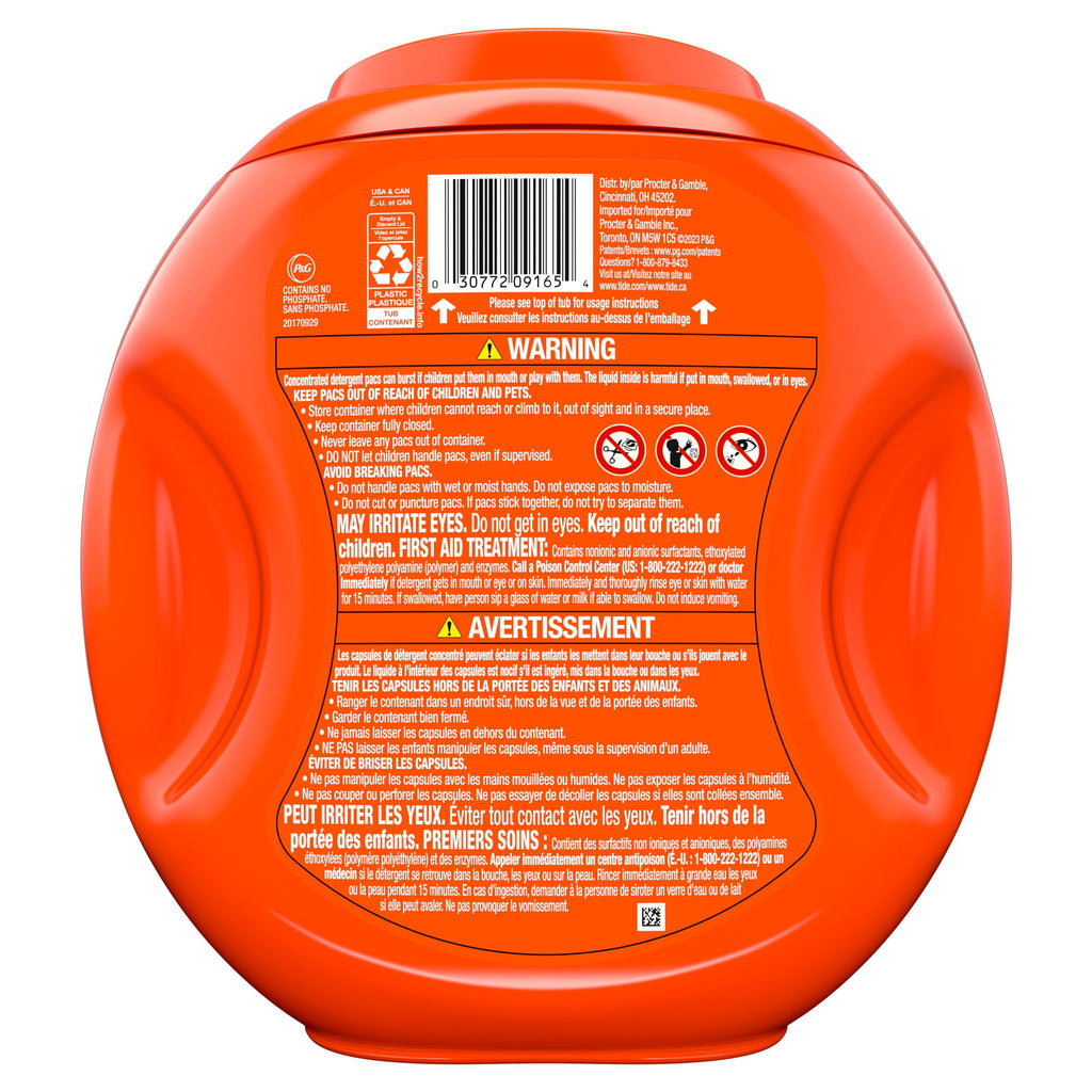 Tide PODS Laundry Detergent Pacs Original Scent 76 Count