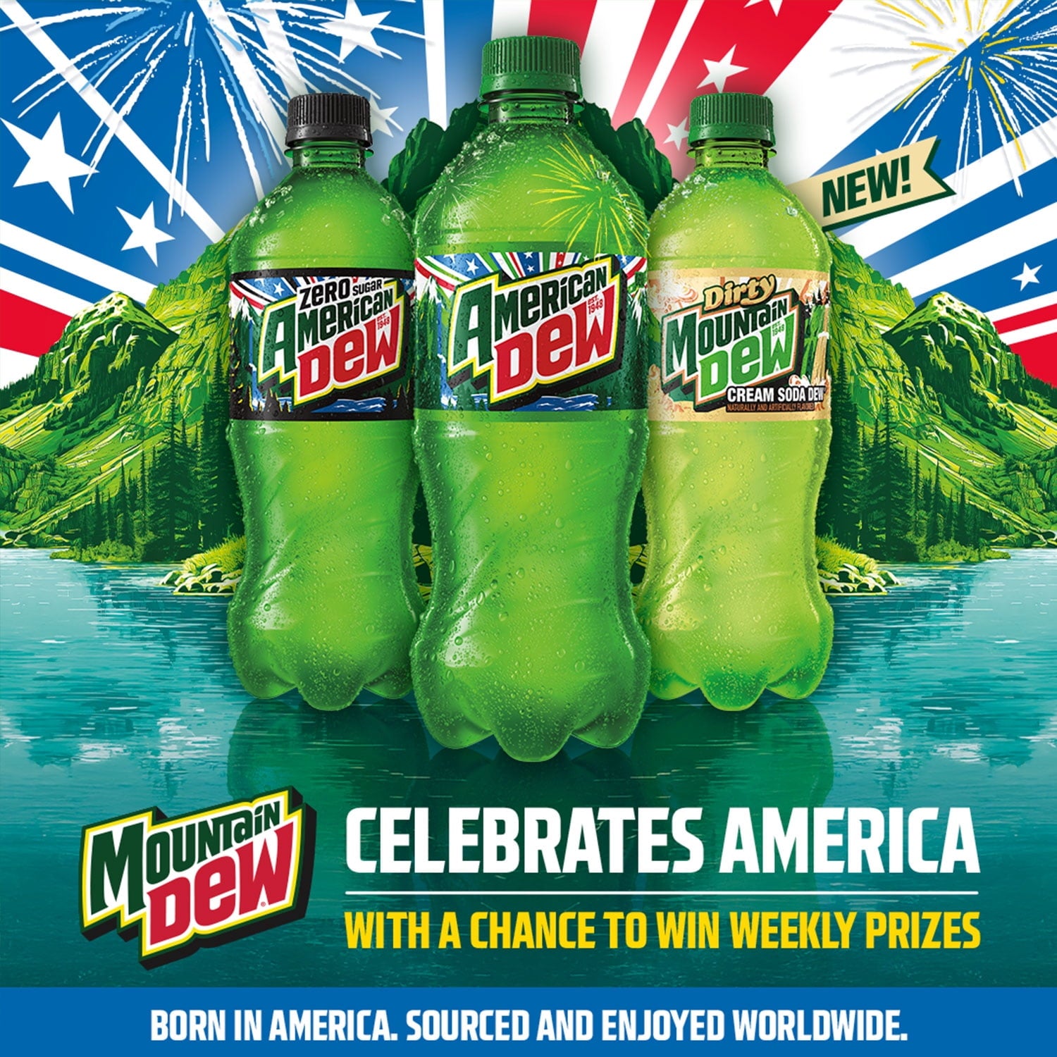 Mountain Dew Citrus Soda Pop Bottle 20 Fl Oz Single