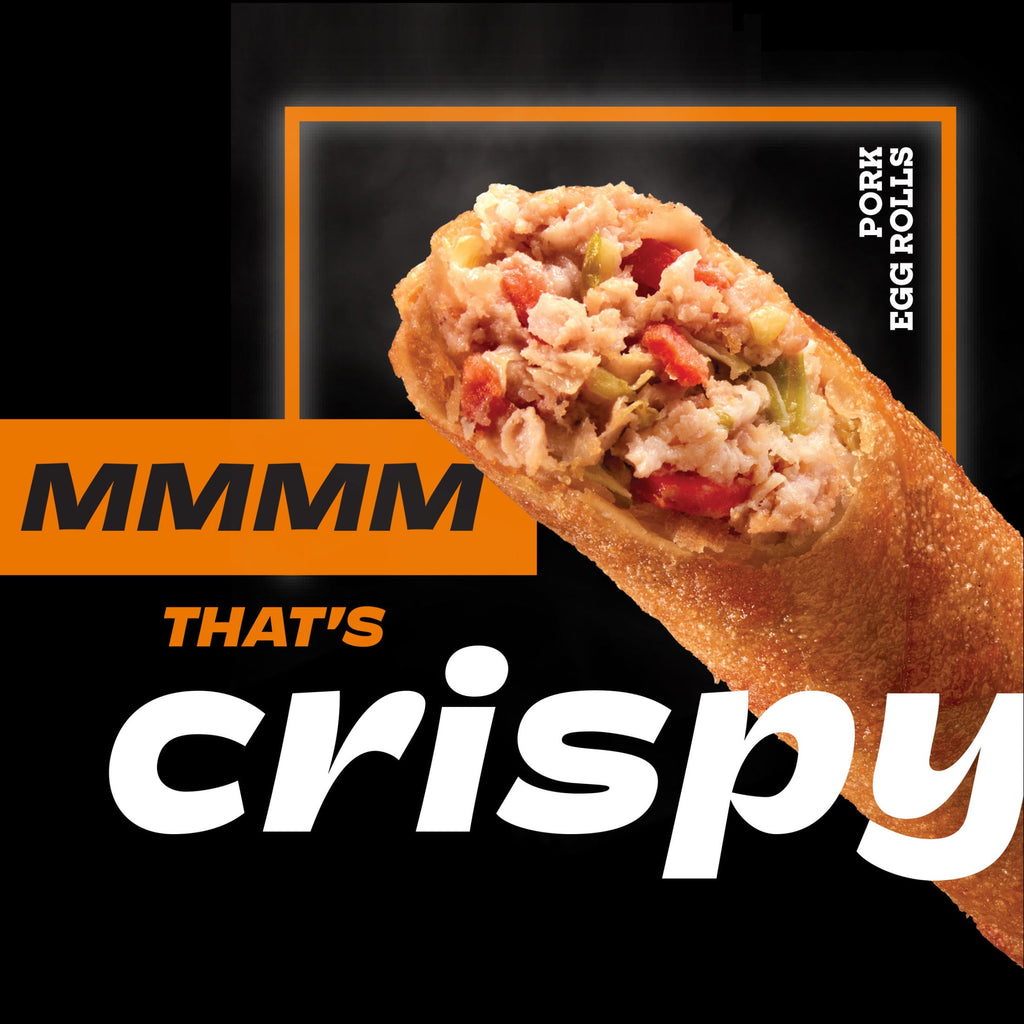 Pagoda Frozen Crunchy Crispy Pork Egg Rolls 22 Oz