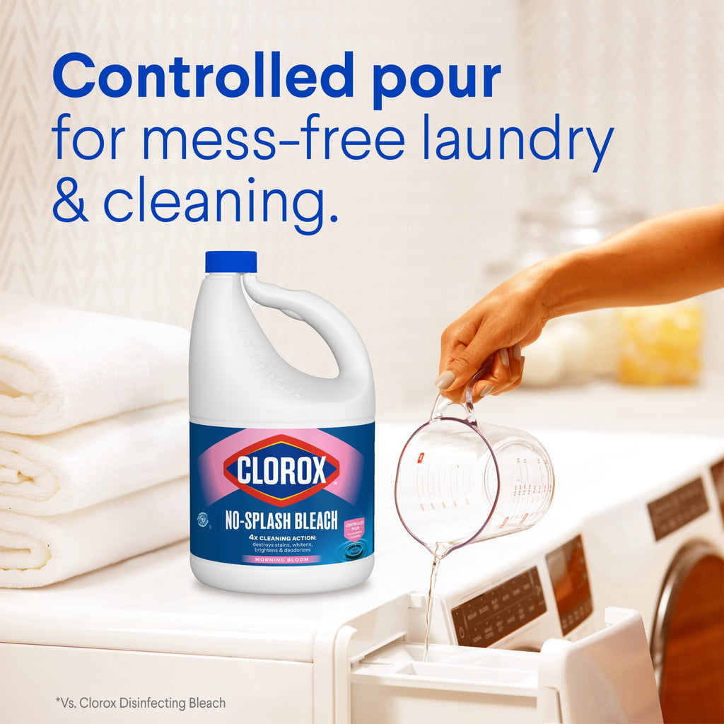 Clorox No Splash Bleach Morning Bloom 77 fl oz