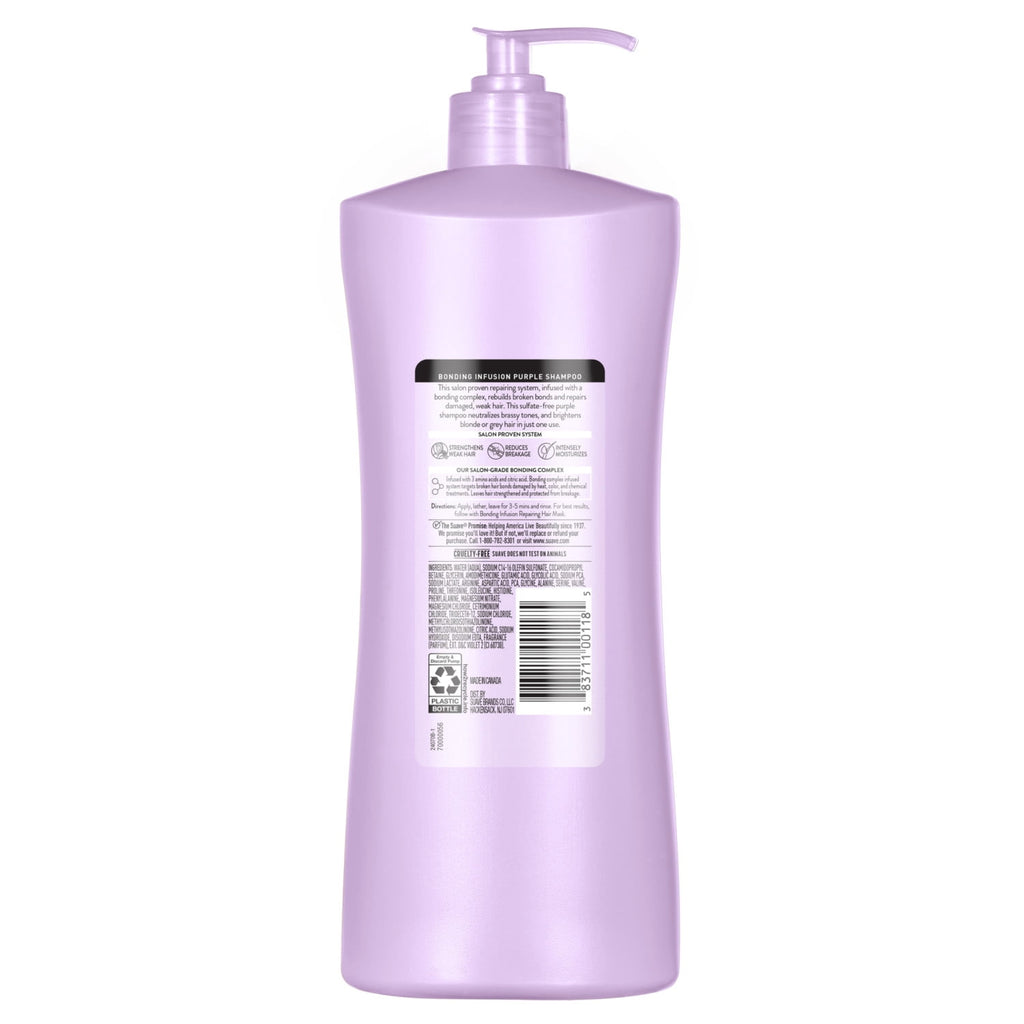 Suave Bonding Infusion Purple Toning Shampoo 28 fl oz