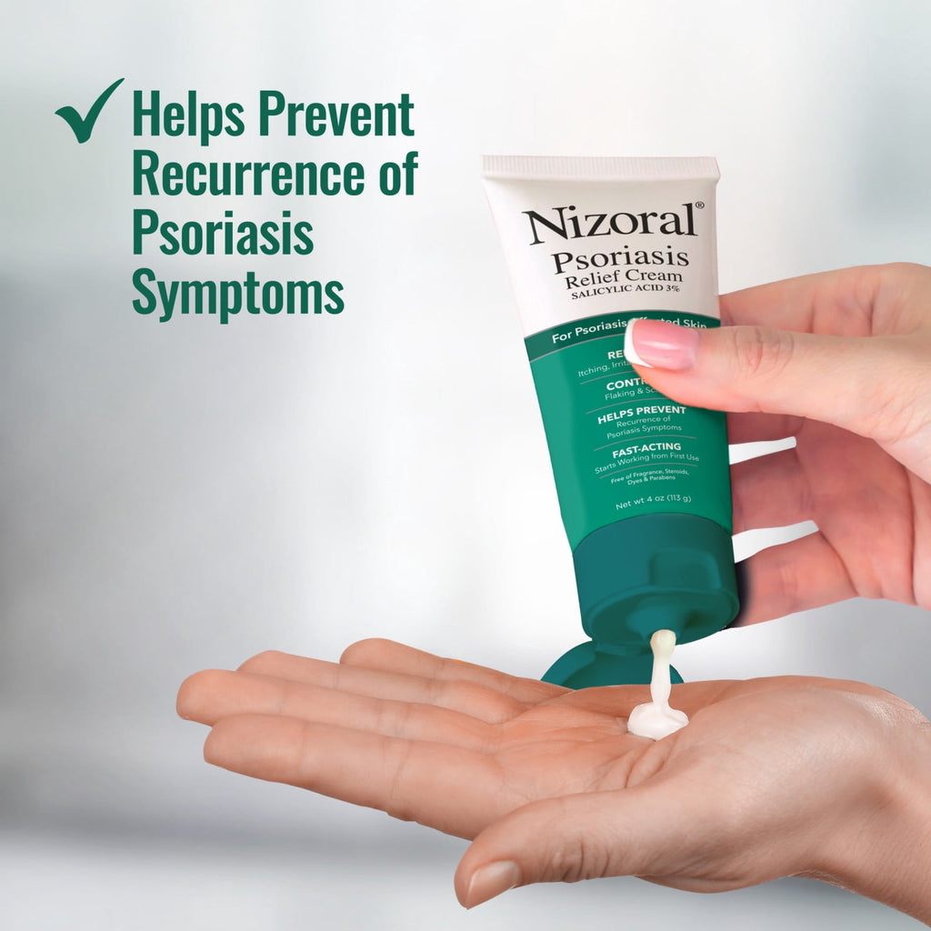 Nizoral Psoriasis Relief Cream Maximum Strength 3% Salicylic Acid 4 fl oz