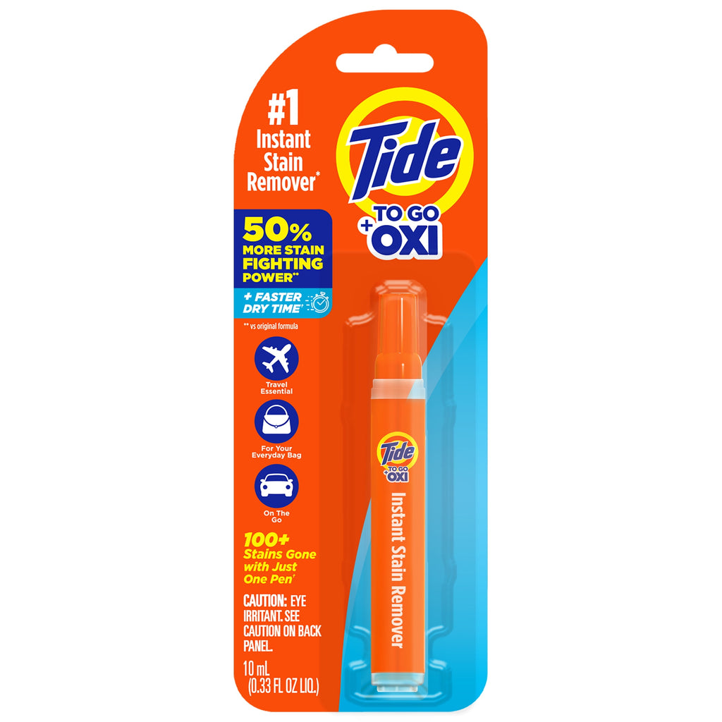 Tide To Go Instant Stain Remover Pen Travel & Pocket Size 0.33 fl oz 1 Count