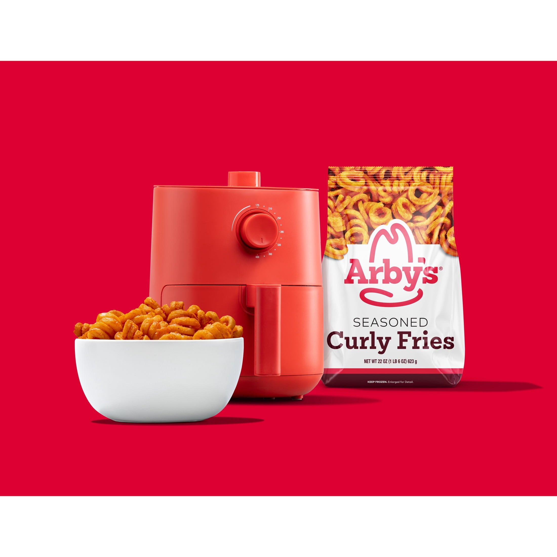 Arby's Seasoned Curly Fries Frozen 22 Oz