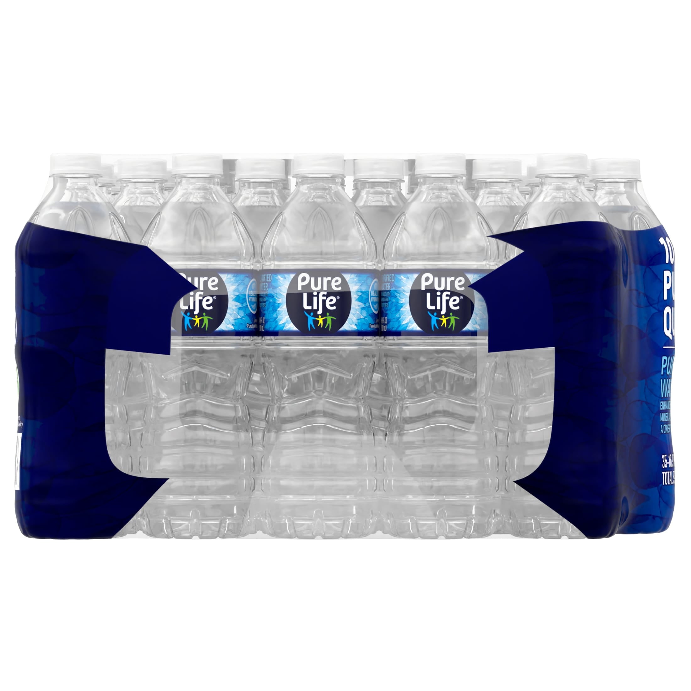 Pure Life Purified Water 16.9 fl oz Plastic Bottles 35 Pack