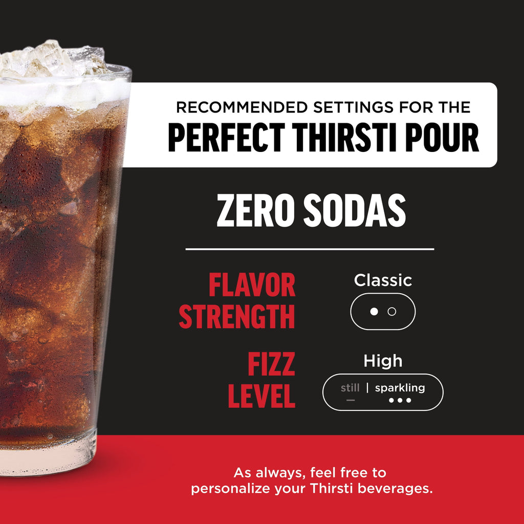 Ninja Thirsti Zero Soda Cola Flavored Liquid Water Drops 1 Pod WCFCOLA1