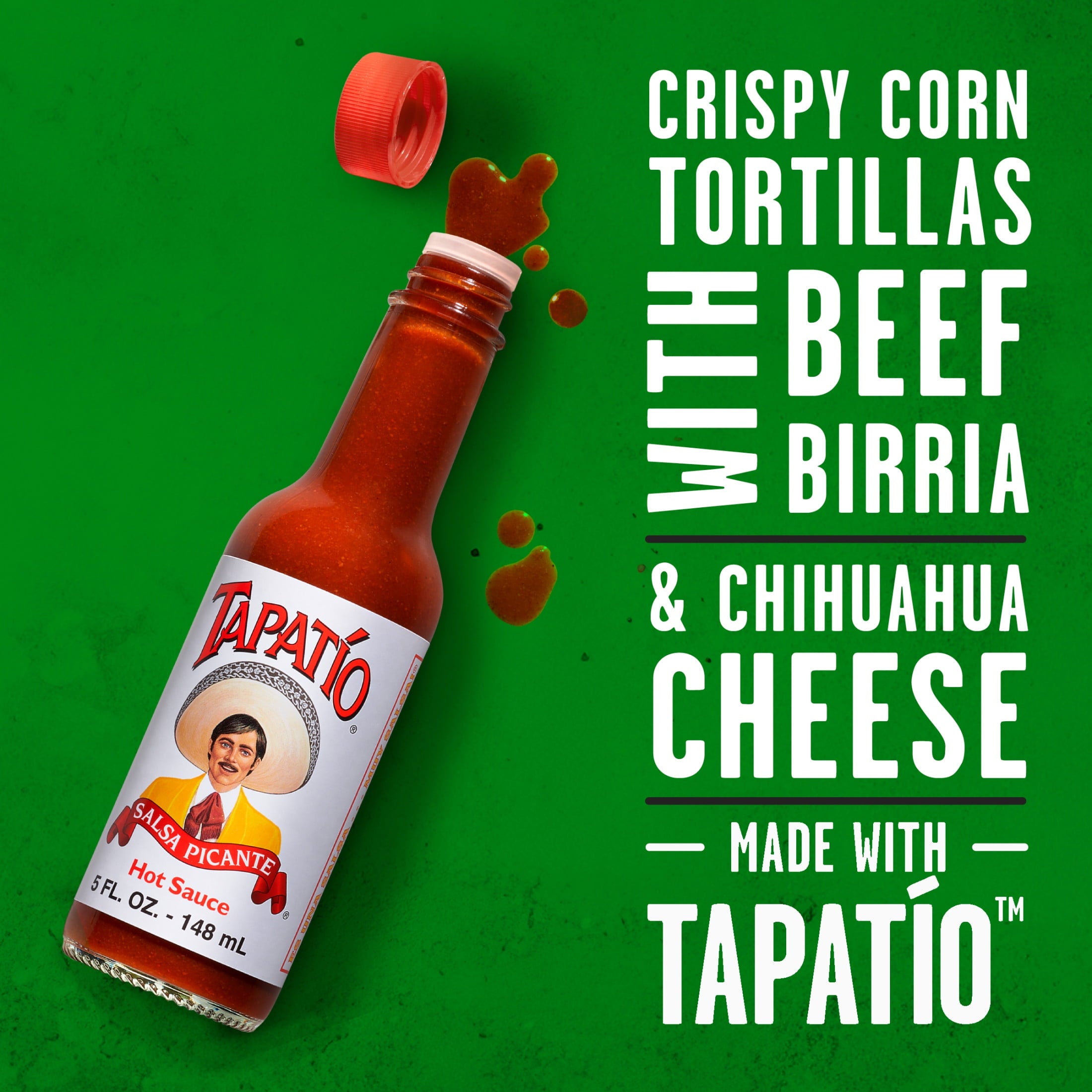 Tapatío Birria Tacos Beef Frozen Mexican Food 6 Oz