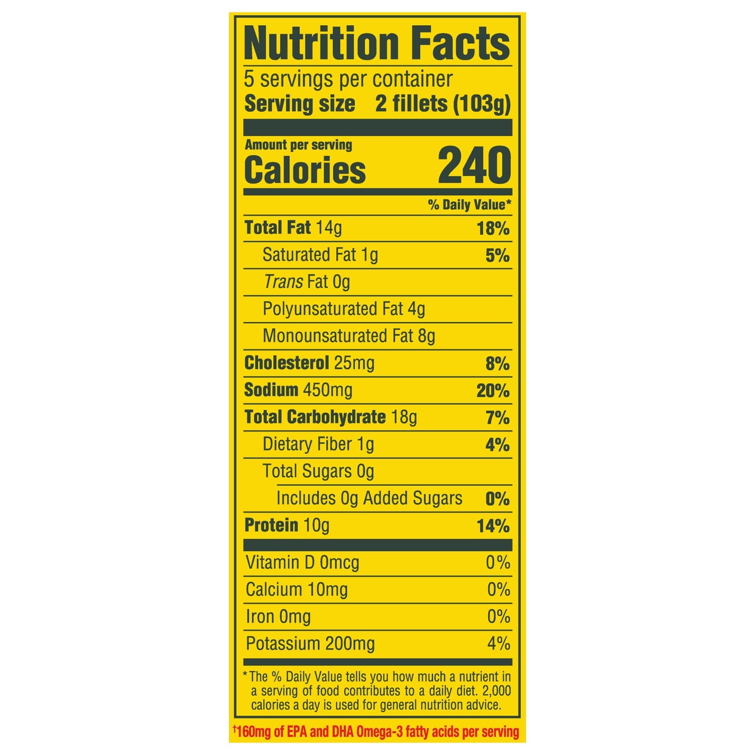Gorton's Beer Battered Fish Fillets Wild Caught Pollock 18.2 Oz Frozen 10 Count