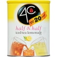 Modern Traders Half & Half Iced Tea Lemonade Naturally Flavored Drink Mix 50.2 oz Canister