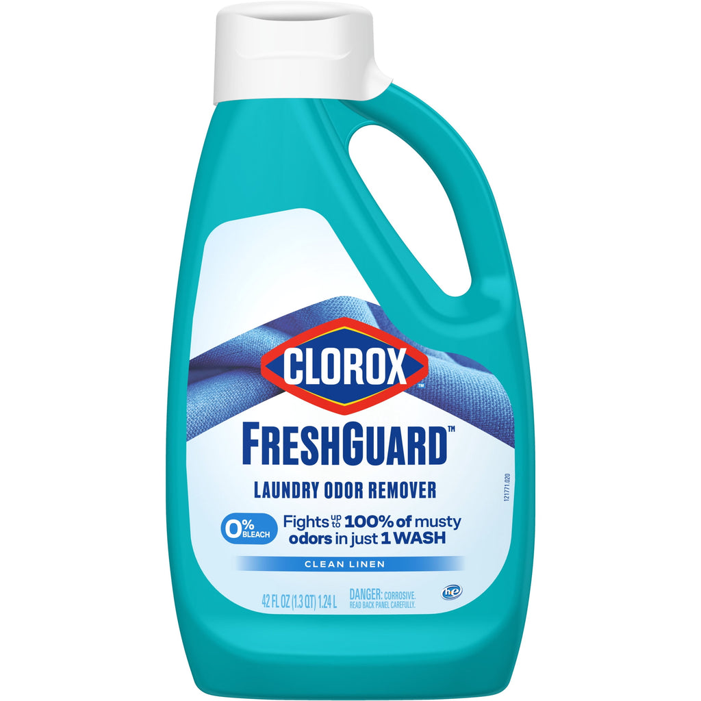 Clorox Fresh Guard Laundry Odor Remover Clean Linen Scent 42 fl oz