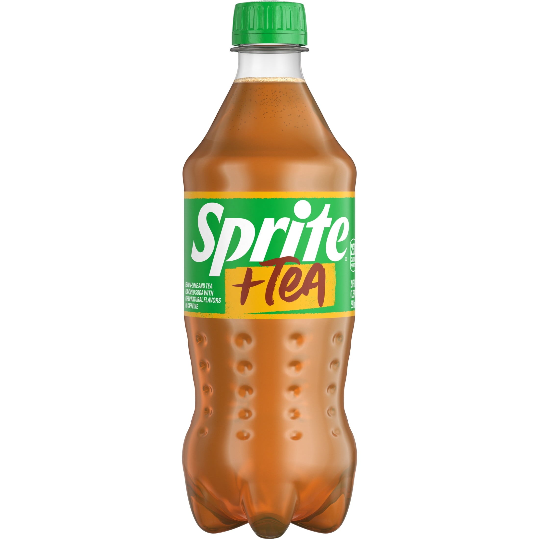 Sprite + Tea Lemon-Lime and Tea Flavored Soda 20 Fl Oz Bottle