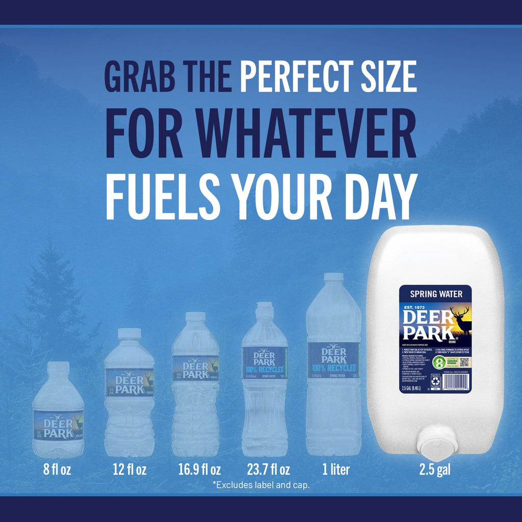 Deer Park Spring Water 2.5 gal Single Plastic Jug
