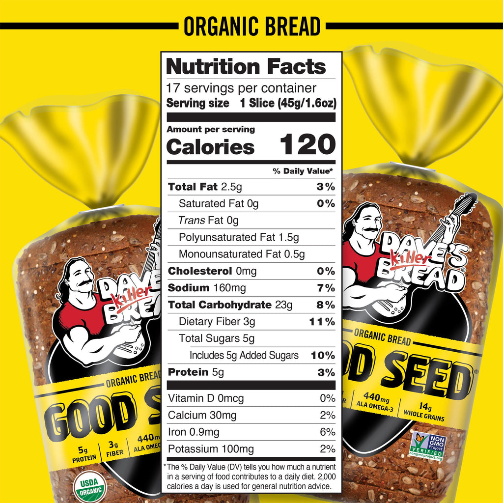 Good Seed Organic Whole Grain Bread 27 Oz 1 Count