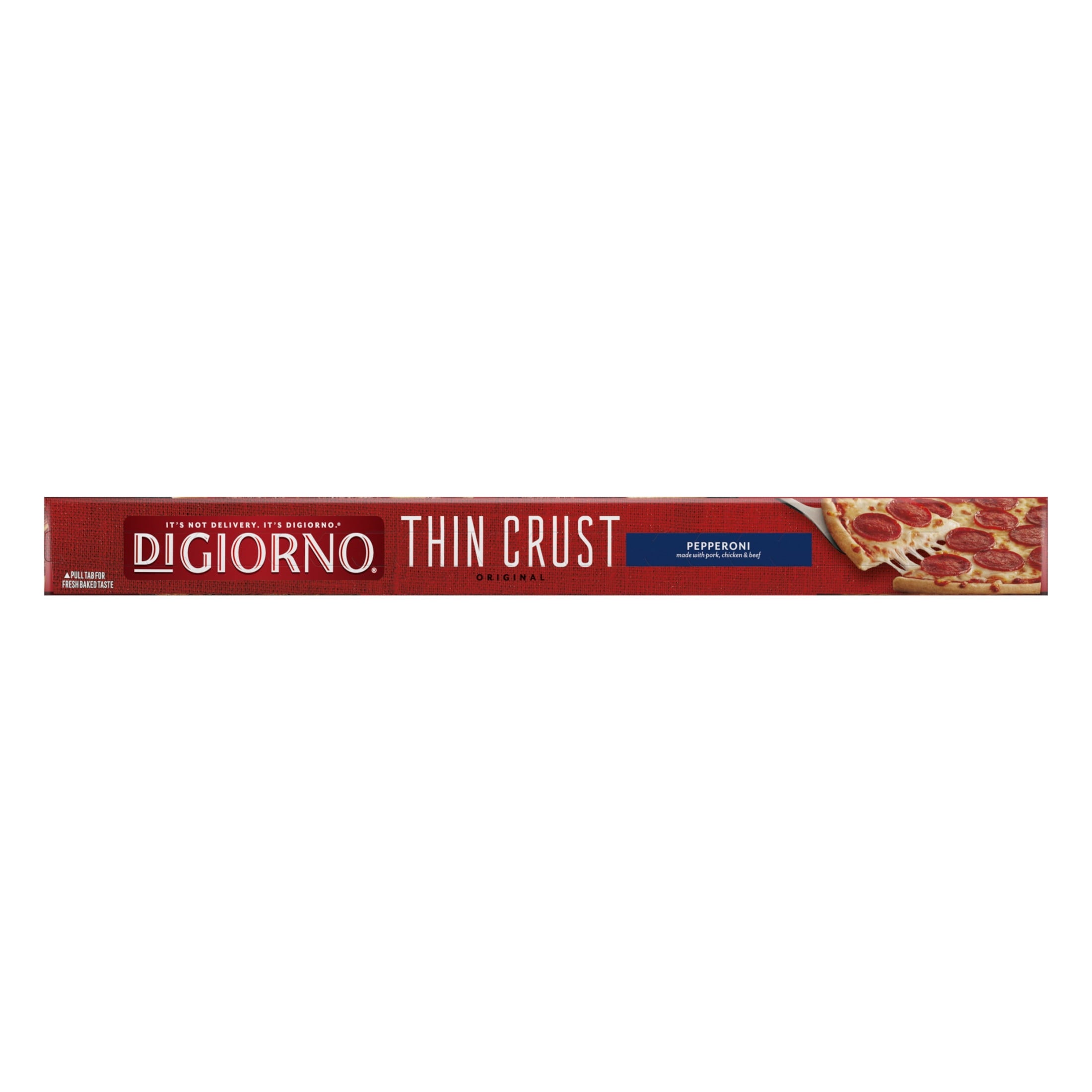 DiGiorno Thin Crust Pepperoni Frozen Pizza 16.9 Oz
