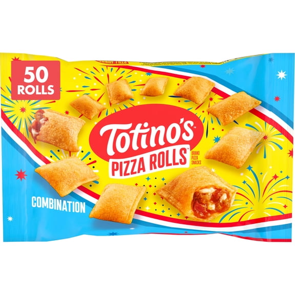 Totino's Triple Meat Flavored Pizza Rolls Frozen Snacks 63.5 Oz